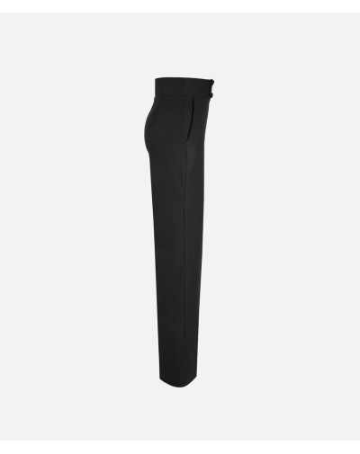Black pants with buttons