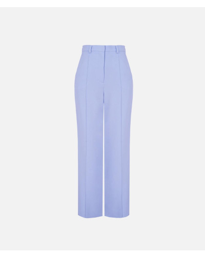 Straight blue trousers