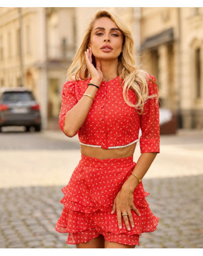 Mini red suit